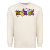 Sandshell Mardi Gras Day Nurse Premium Sweatshirt - NancyCooperArtShop
