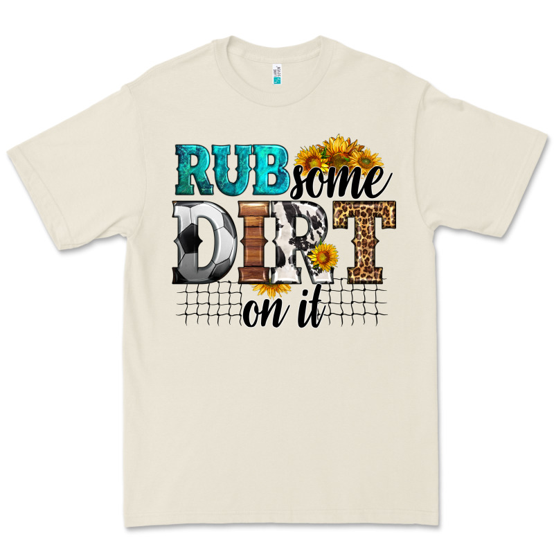 Rub Some Dirt On It Soccer Premium Tee by HRA Design Shop | Teevron