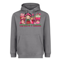 Storm cafecito y chisme with coffee cups Heavyweight Hoodie - texasbilliewilder