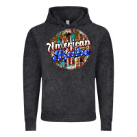 Vintage Black american babe Vintage Hoodie - JahusDesignShop