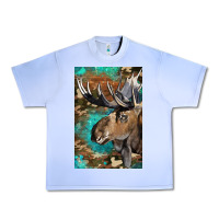 Grape Ice Western Camo Moose Urban Heavy Tee - LillyAllenDesigns