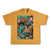 Peanut Butter Western Camo Moose Urban Heavy Tee - LillyAllenDesigns