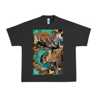 Pigment Black Western Camo Moose Urban Heavy Tee - LillyAllenDesigns
