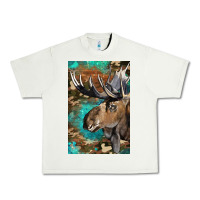 Pistachio Western Camo Moose Urban Heavy Tee - LillyAllenDesigns