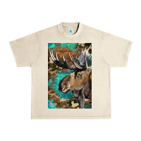 Sandshell Western Camo Moose Urban Heavy Tee - LillyAllenDesigns