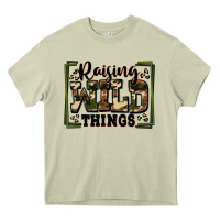 Mossy raising wild things Heavy Core Tee - Zillion Design Studio