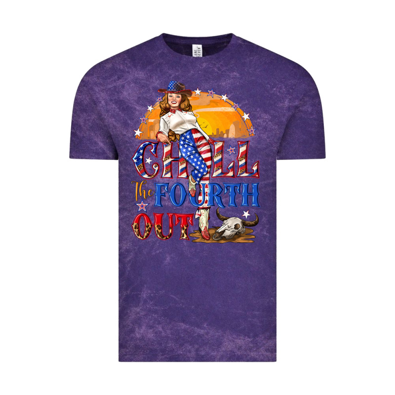 Chill The Fourth Out 4th Of July Vintage Tee by NancyCooperArtShop | Teevron