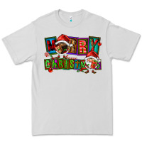 Dove Grey merry christmas gnomies Premium Tee - FaDigitalArtStudio
