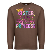 Sister Of The Birthday Princess Premium Sweatshirt | Teevron