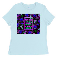 Baby Blue Move Over Hot Girl Summer It's Spooky Bitch Season Ladies Tee - texasbilliewilder