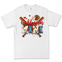 White ballpark mini Premium Tee - AdoDesignShop