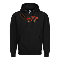 Black red ditch witch Zipper Hoodie - LillyAllenDesigns