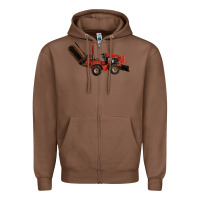 Chestnut red ditch witch Zipper Hoodie - LillyAllenDesigns