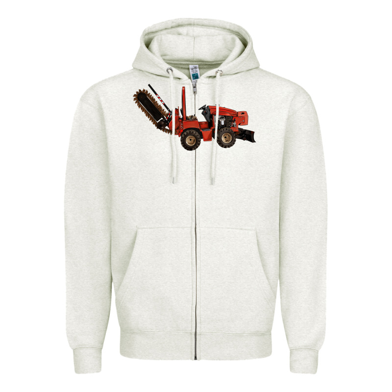 Red Ditch Witch Zipper Hoodie by LillyAllenDesigns | Teevron