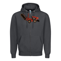 Smoke red ditch witch Zipper Hoodie - LillyAllenDesigns
