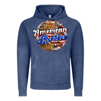 Vintage Denim american babe Vintage Hoodie - JahusDesignShop