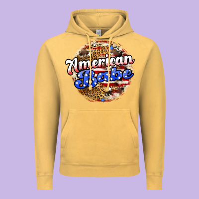 American Babe Vintage Hoodie Designed By Jahusdesignshop