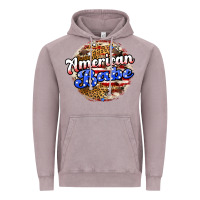 Vintage Zinc american babe Vintage Hoodie - JahusDesignShop