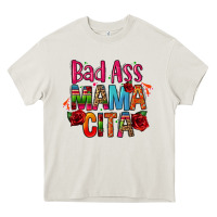 Cream bad ass mama cita Heavy Core Tee - CTS Tumbler Store