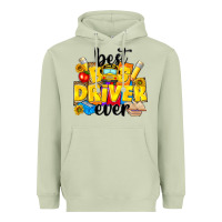 Matcha best bus driver ever Heavyweight Hoodie - NancyCooperArtShop