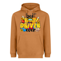 Meerkat best bus driver ever Heavyweight Hoodie - NancyCooperArtShop