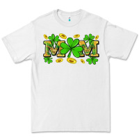 White St. patricks day mom Premium Tee - Neo Western