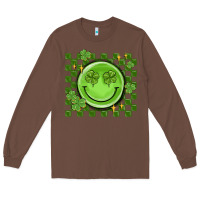 Chestnut checkered st. patrick's day Long Sleeve Tee - MaliasSmallBusiness