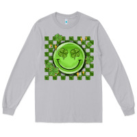 Moon Dust checkered st. patrick's day Long Sleeve Tee - MaliasSmallBusiness
