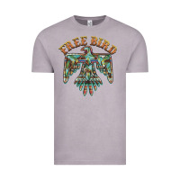 Vintage Zinc free bird feathers thunderbird Vintage Tee - BarkalooDesign