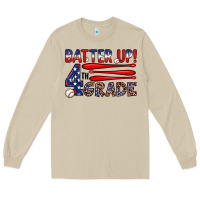 Mushroom batter up 4th grade Long Sleeve Tee - JahusDesignShop
