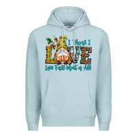 Blue Mist I think i love Fall most of all Premium Hoodie - NancyCooperArtShop