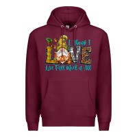 Burgundy I think i love Fall most of all Premium Hoodie - NancyCooperArtShop