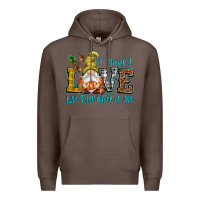 Coffee I think i love Fall most of all Premium Hoodie - NancyCooperArtShop
