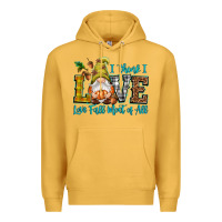 Mustard I think i love Fall most of all Premium Hoodie - NancyCooperArtShop
