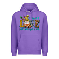 Purple I think i love Fall most of all Premium Hoodie - NancyCooperArtShop