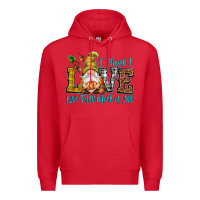 Red I think i love Fall most of all Premium Hoodie - NancyCooperArtShop