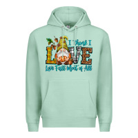 Seafoam I think i love Fall most of all Premium Hoodie - NancyCooperArtShop