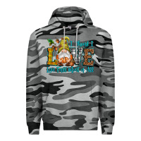 Slate Camo I think i love Fall most of all Premium Hoodie - NancyCooperArtShop