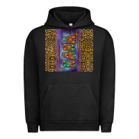 Pigment Black leopard nana tumbler Urban Hoodie - FaDigitalArtStudio