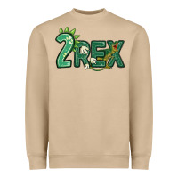 Mushroom two rex Heavyweight Sweatshirt - MaliasSmallBusiness