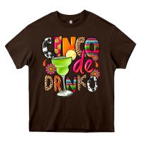 Chocolate Brown cinco de drinko Heavy Core Tee - CTS Tumbler Store