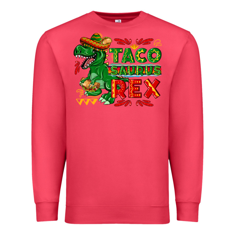 Tacosaurus Rex Premium Sweatshirt by texasbilliewilder | Teevron