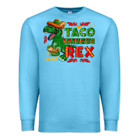 Ocean Blue Tacosaurus Rex Premium Sweatshirt - texasbilliewilder