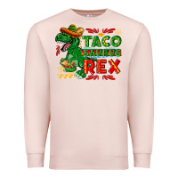 Pale Pink Tacosaurus Rex Premium Sweatshirt - texasbilliewilder