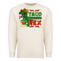 Sandshell Tacosaurus Rex Premium Sweatshirt - texasbilliewilder