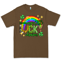 Cacao St. Patrick's Day Mommy's little lucky charm Premium Tee - Neo Western