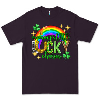 Plum St. Patrick's Day Mommy's little lucky charm Premium Tee - Neo Western