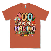 Copper 100 days of making a difference Classic Tee - MaliasSmallBusiness
