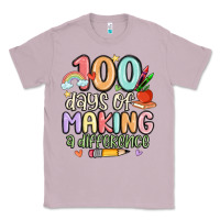 Lilac 100 days of making a difference Classic Tee - MaliasSmallBusiness