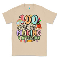 Mushroom 100 days of making a difference Classic Tee - MaliasSmallBusiness
